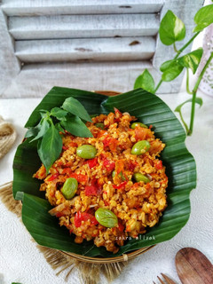 Foto resep Sambal tempe pete