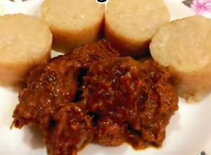 Gambar Rendang Daging Asli Minangkabau