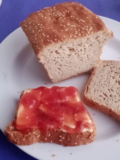 Una foto de Pan de molde SIN GLUTEN