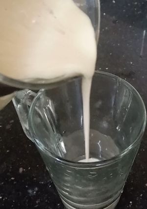 صورة لوصفة عصير الموز في قمة اللذاذه