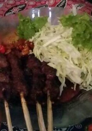 Foto resep Sate sapi manis #KitaBerbagi