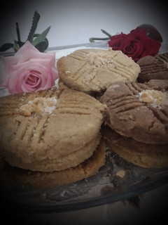 عکسی از دستور شیرینی خشک دو رنگ🍪