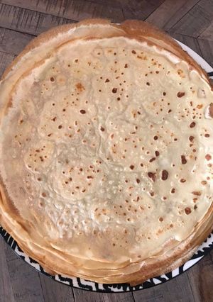 Une photo de Crêpes fines et moelleuses