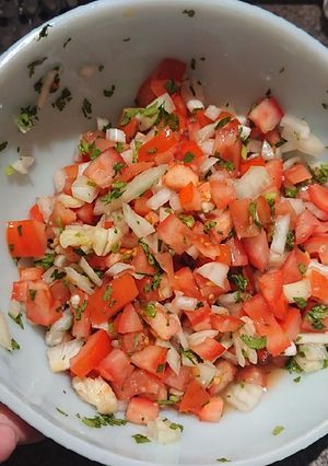 A picture of Pico De Gallo.