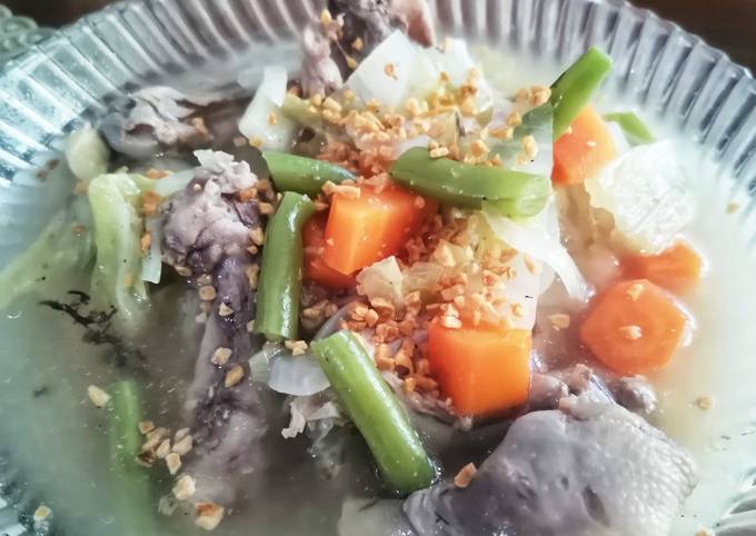 Resep Sop Ayam Jahe Anti Gagal