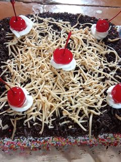 Foto resep Kue tart bolu coklat