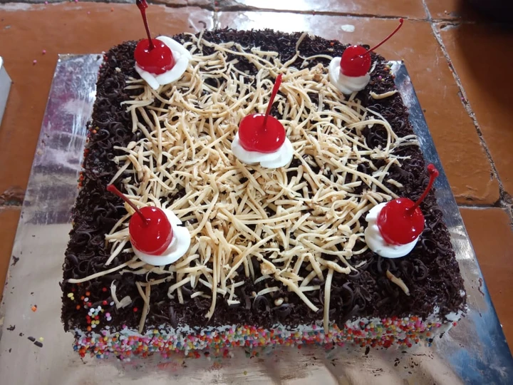 Cara Mudah Menyiapkan Resep  Kue tart bolu coklat yang Sempurna, Lezat Sekali