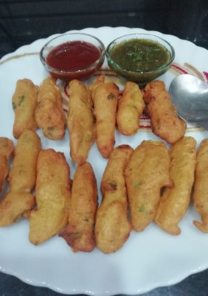 A picture of Potato Finger Pakode.