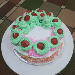 A picture of Birthday special cake(without oven).