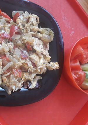 Velős rántotta recept fotója