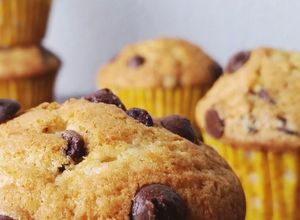 Foto principal de Muffins americanos con chips de chocolate