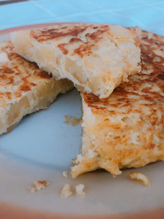 Una foto de Tortilla de patatas con truco