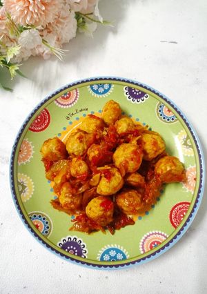 Foto resep Sambal Goreng Bakso Ayam