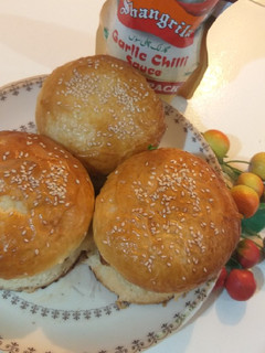 A picture of Shami buns with homebakebuns.