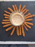 Snack de avena y queso