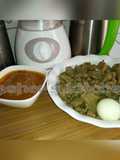 Flour dumpling with granut soup 2