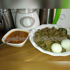 A picture of Flour dumpling with granut soup 2.