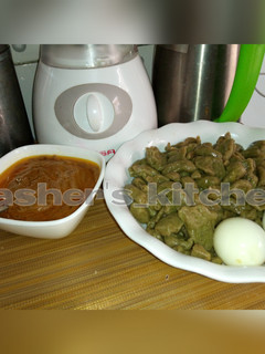 A picture of Flour dumpling with granut soup 2.