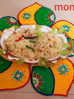 A picture of Coconut rice.