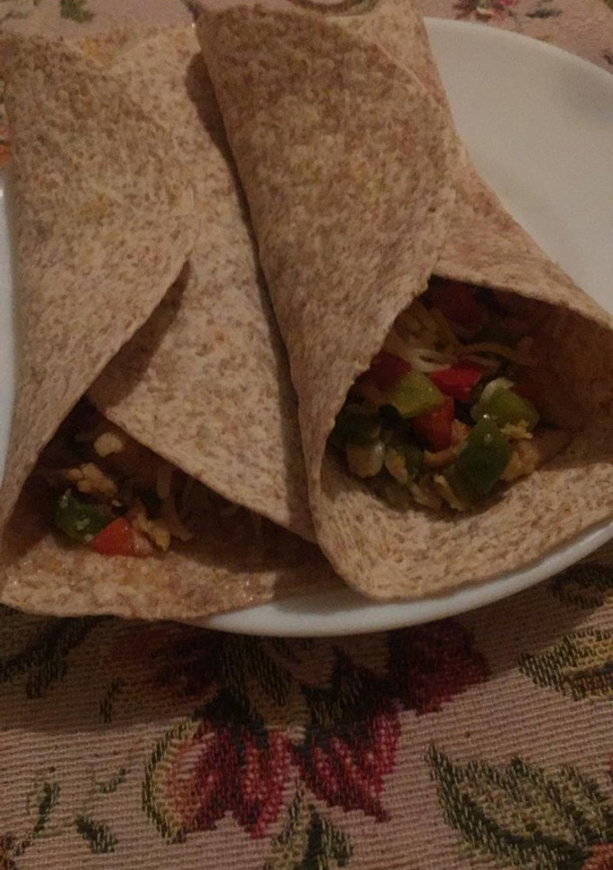 Una foto de Tacos integrales fáciles y rápido!