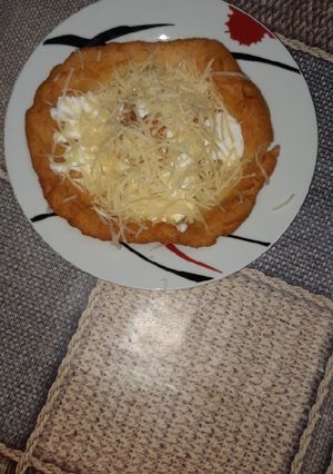 Lángos recept fotója