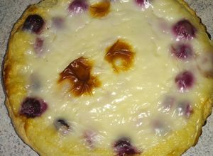 Una foto de Kuchen de cereza