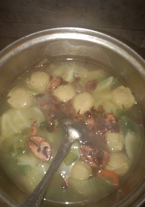 Foto resep Soto sayur (sayur sop bumbu soto)