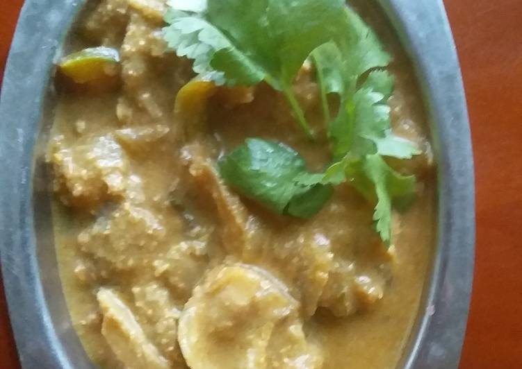 How to Make Delicious Mushroom and groundnut gravy
