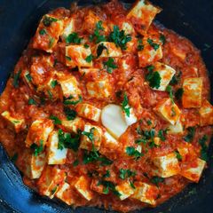 Panner butter masala A picture of Panner butter masala.