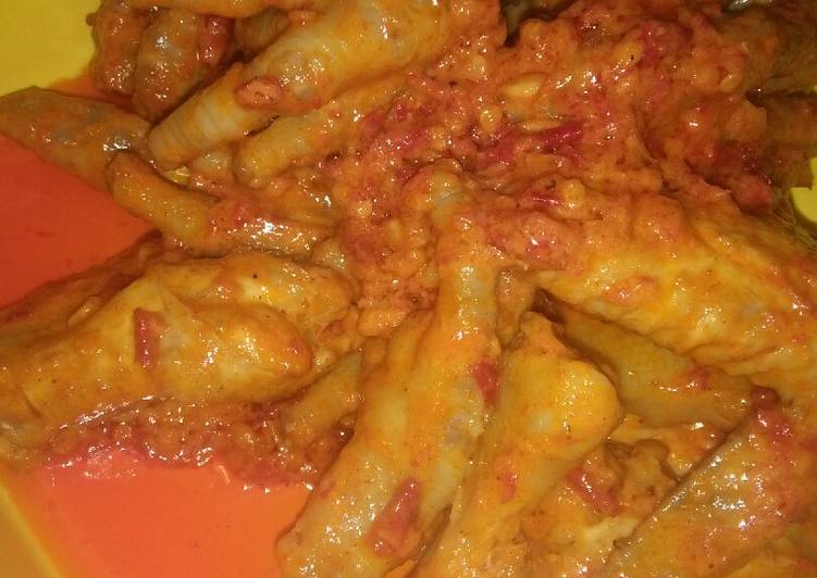 Ayam santan bumbu merah