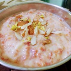 A picture of Gajar ki kheer(dodh gajar).