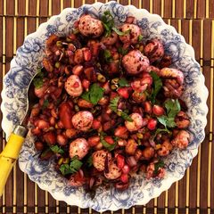 A picture of Peanut makhana chaat.
