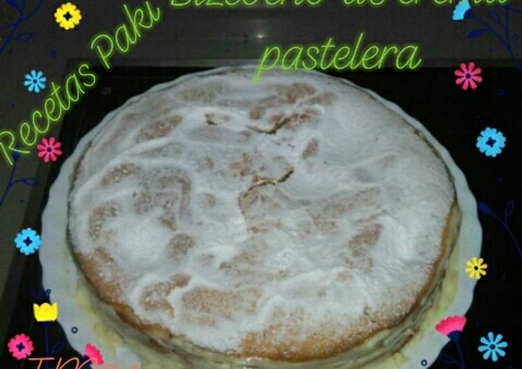 Bizcocho de💠 calabaza🎃 con crema 🍴pastelera en la Thermomix💠
