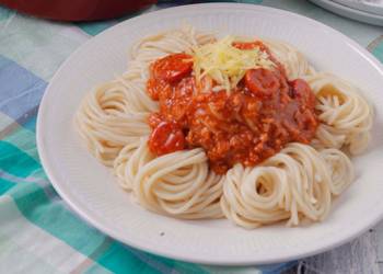 Easiest Way to Prepare Delicious Pinoy Spaghetti