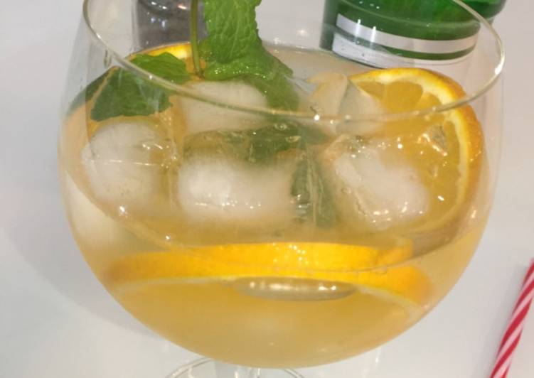 Gin Com Laranja E Hortelã Receita Por Kaká Cookpad