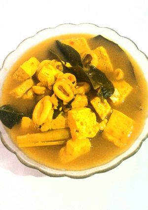Foto resep Cumi-cumi bumbu kuning
