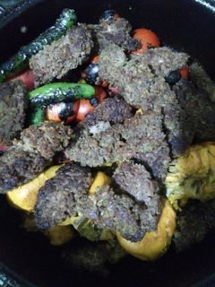 عکسی از دستور کباب تابه‌ای