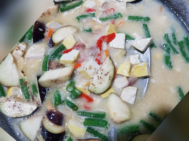 Resep Sayur Santan (TaHu Terong Cang Panjang) Anti Gagal