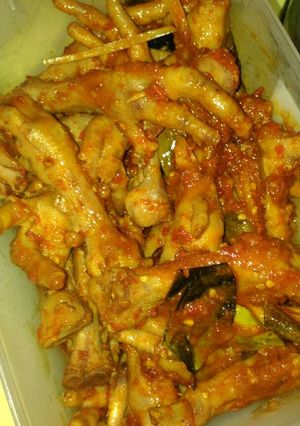 Foto resep Ceker Pedas