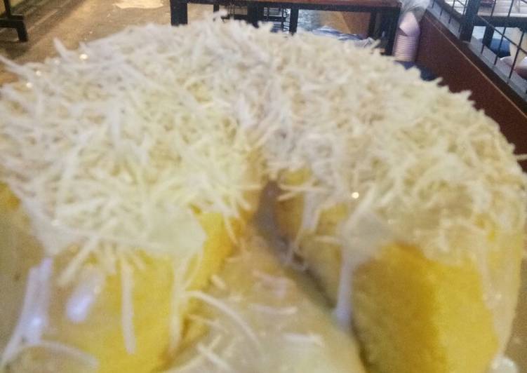 Resep Bolu susu keju Anti Gagal