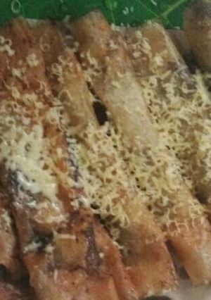 Foto resep Pisang Karamel Toping Keju