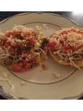 Tostadas de Frijoles