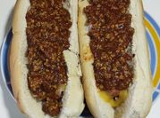 Una foto de chili con carne molida