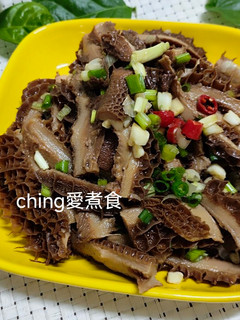 黑白切-涼拌滷牛肚 的食譜成品照片