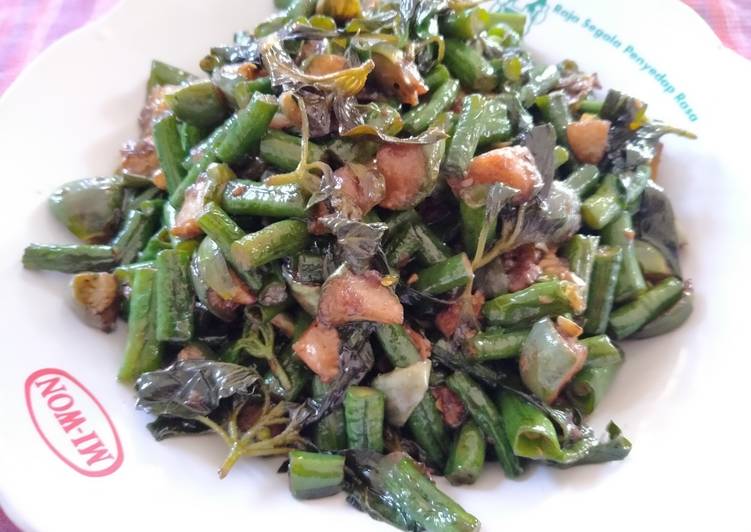 Tumis Kacang Panjang, Terong, Kemangi