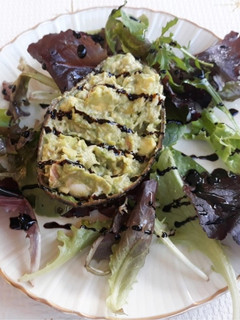 Una foto de Ensalada de aguacate