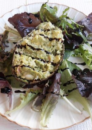 Una foto de Ensalada de aguacate