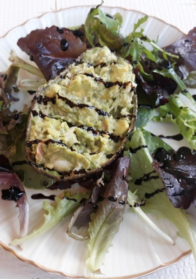 Una foto de Ensalada de aguacate