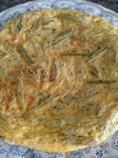 Una foto de Tortilla de tagarninas