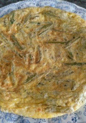 Una foto de Tortilla de tagarninas